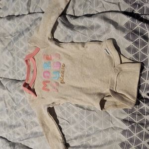 Gerber long sleeve onesie